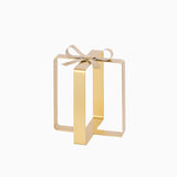 Falun Metal Present Ornaments - Set of 2 - Gold - Laura James