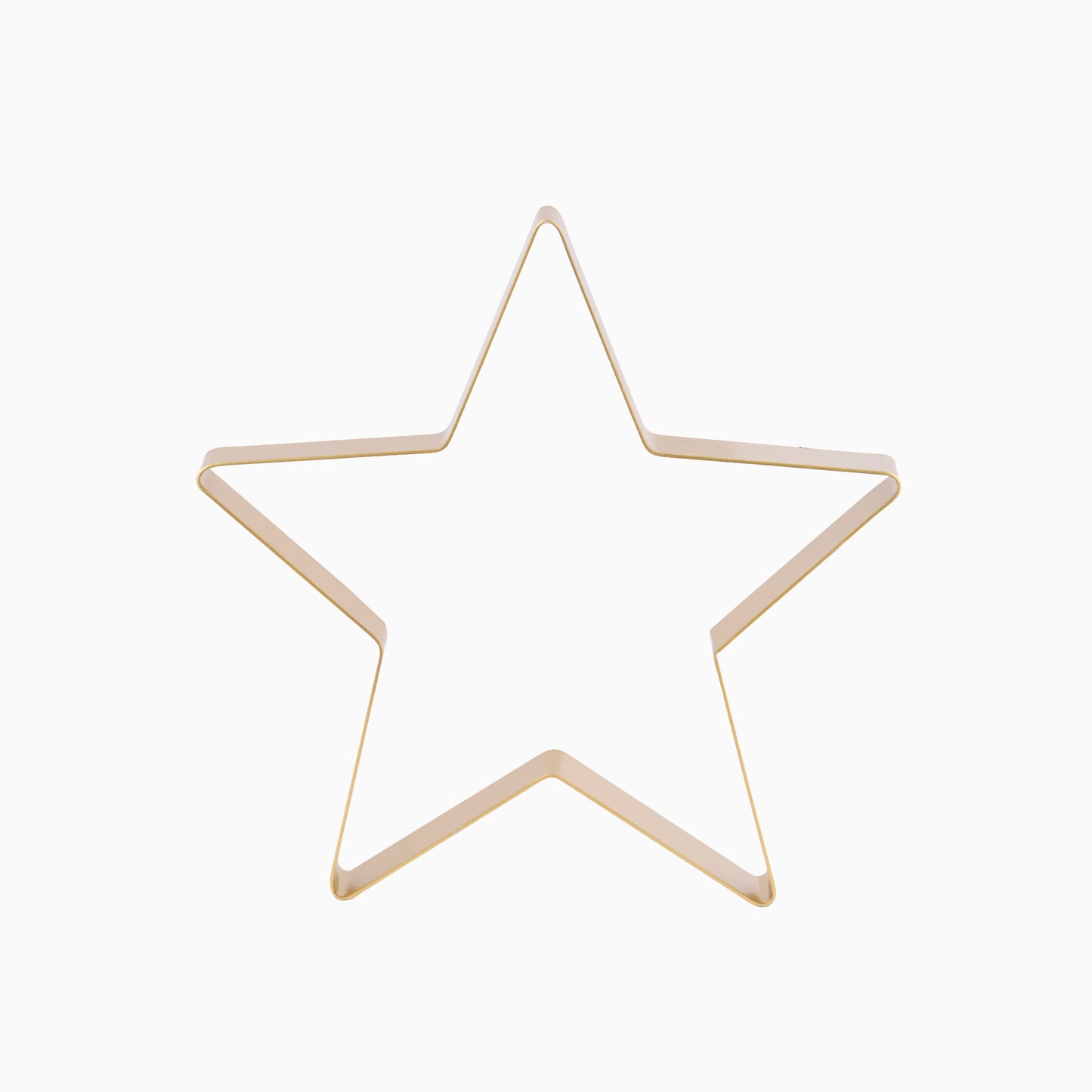 Falun Metal Standing Star Ornament - Set of 2 - Gold -Laura James