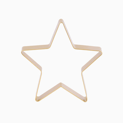 Falun Metal Standing Star Ornament - Set of 2 - Gold -Laura James