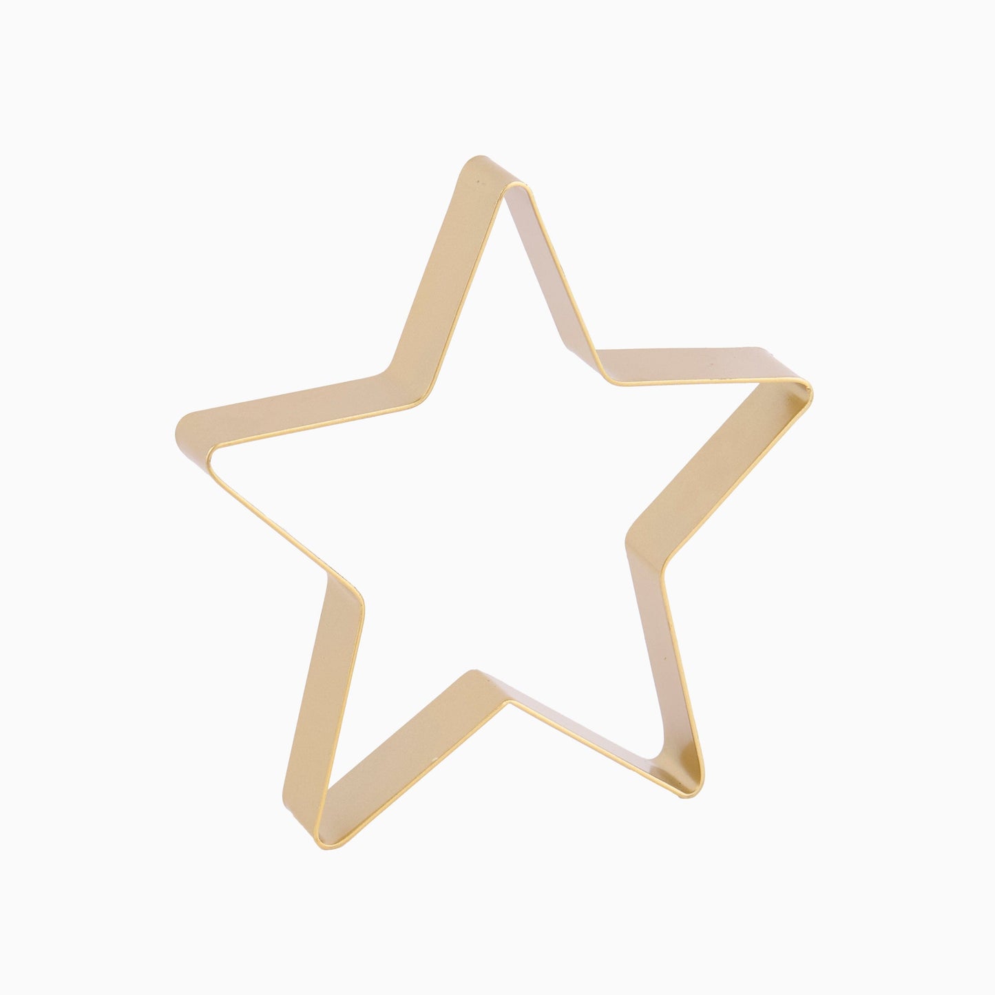 Falun Metal Standing Star Ornament - Set of 2 - Gold -Laura James