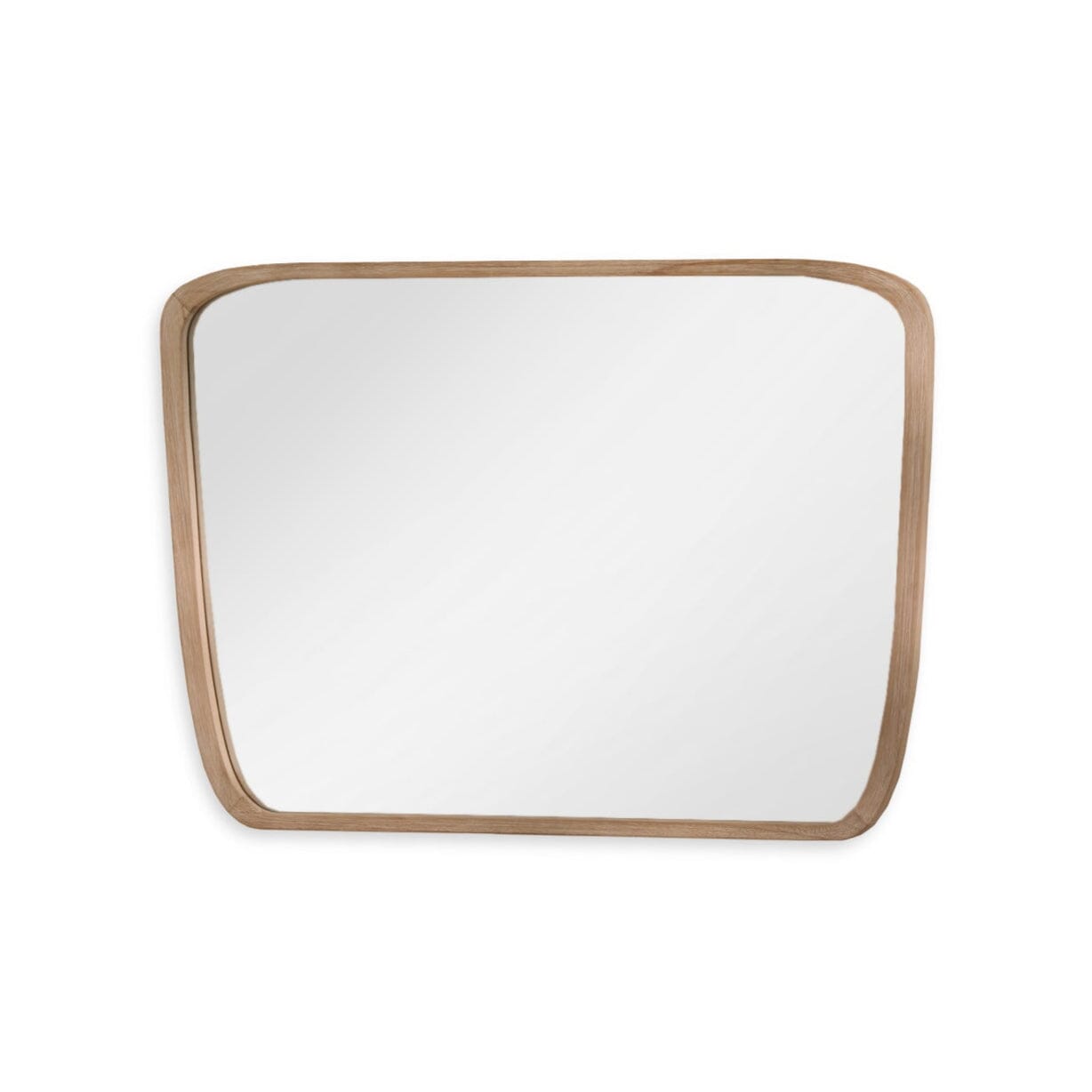 Farleigh Large Whitewash Wooden Mirror - Laura James