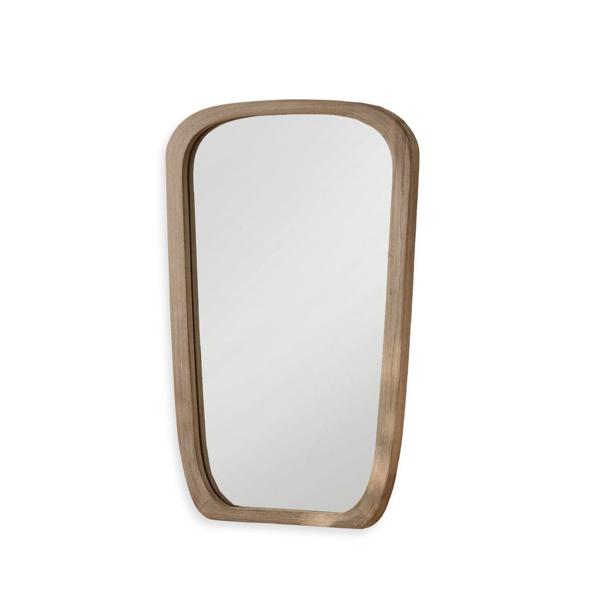 Farleigh Small Whitewash Wooden Mirror – Laura James