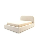 Farrah Double Ottoman Bed - Ivory - Laura James