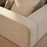 Farrah Double Ottoman Bed - Ivory