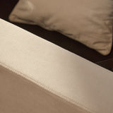 Farrah Double Ottoman Bed - Ivory