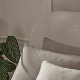 Farrah Double Ottoman Bed - Oat Boucle