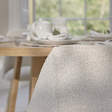 Freya Oat Boucle Dining Chair - Set of 2 - Whitewash Oak Legs - Laura James 