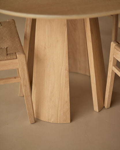 Farren Whitewash Oak Oval Dining Table - Laura James 