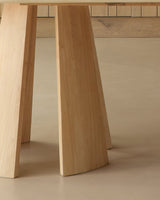Farren Whitewash Oak Oval Dining Table - Laura James 