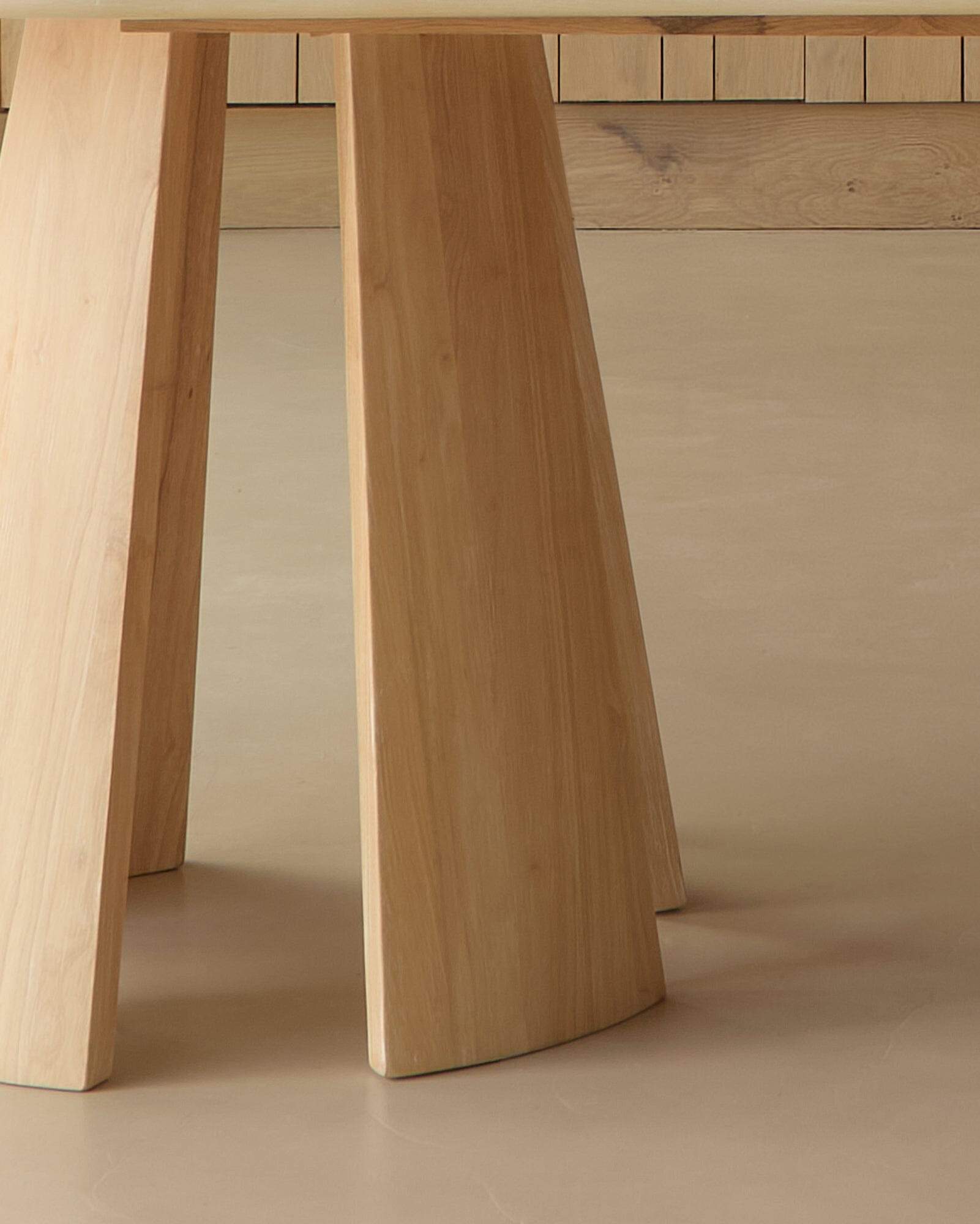 Farren Whitewash Oak Oval Dining Table - Laura James 