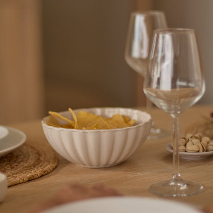 Farren Whitewash Oval Dining Table Set - 6 Seater - Carter Dining Armchairs - Whitewash Oak Legs - Laura James
