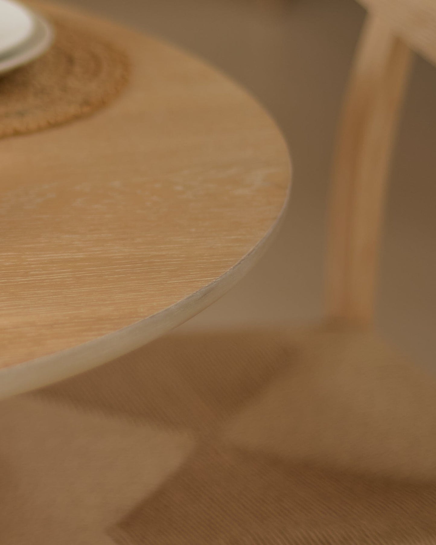 Farren Whitewash Oak Oval Dining Table - Laura James 