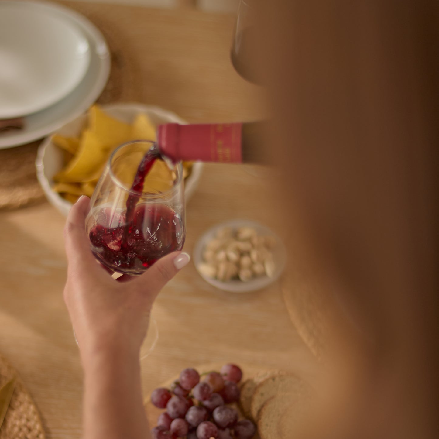 Farren Whitewash Oval Dining Table Set - 6 Seater - Carter Dining Armchairs - Whitewash Oak Legs - Laura James