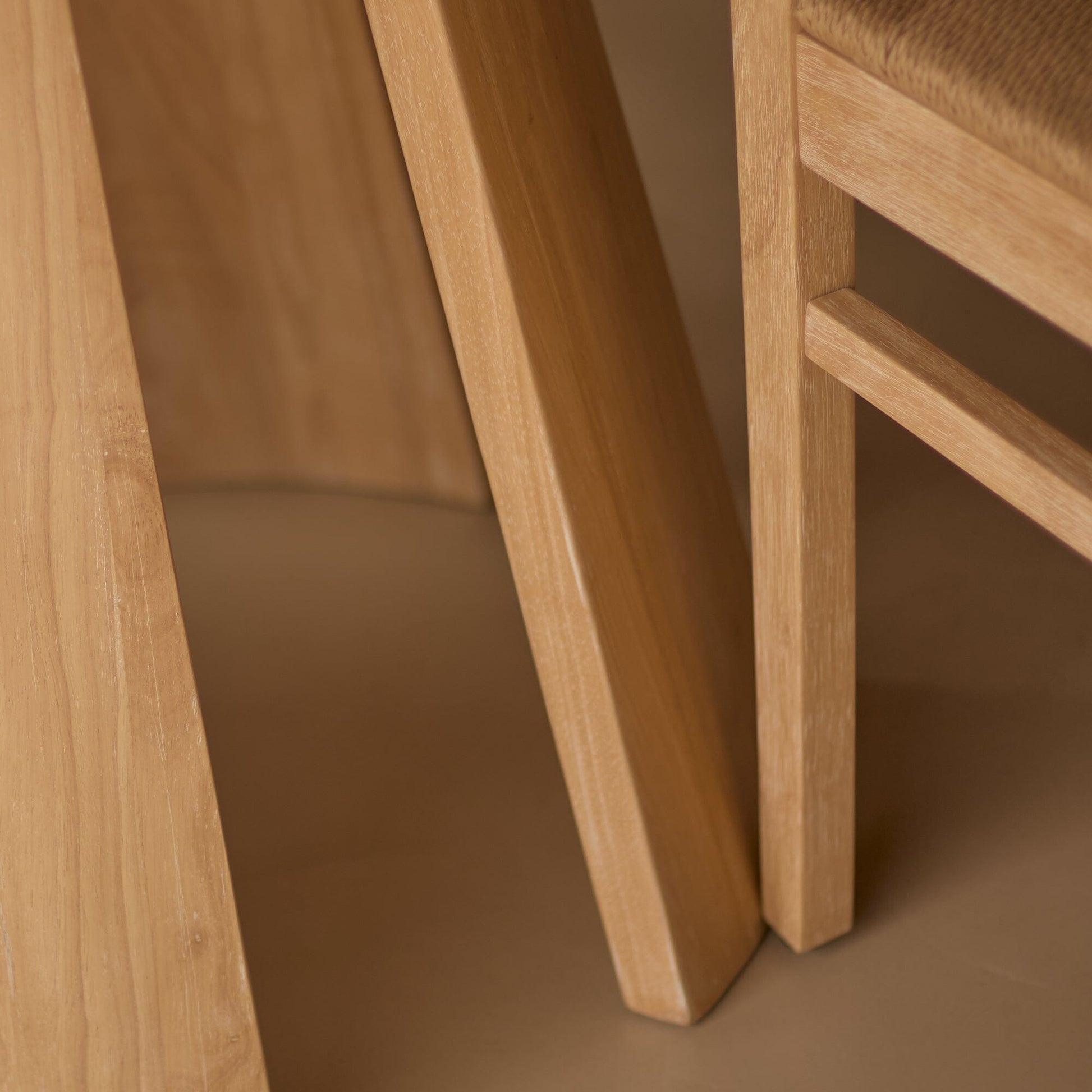 Farren Whitewash Oval Dining Table Set - 6 Seater - Faye Dining Chairs - Whitewash Oak Legs - Laura James