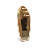 Fawley 180x80cm Freeform Wall Mirror - Oatmeal - Laura James 