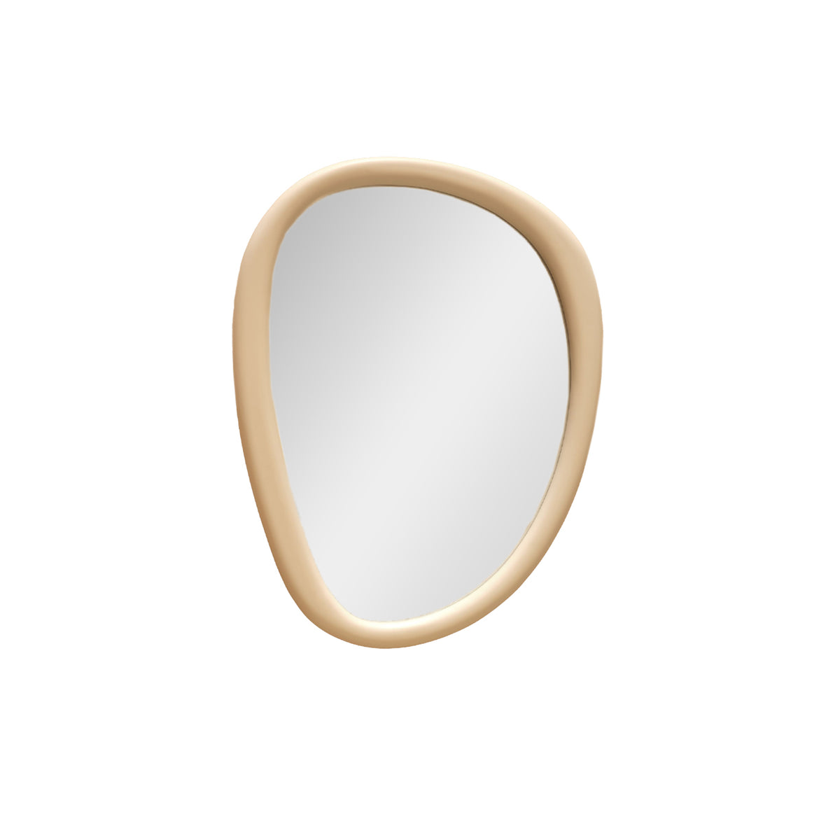 Fawley 65x50cm Freeform Wall Mirror - Oatmeal - Laura James 
