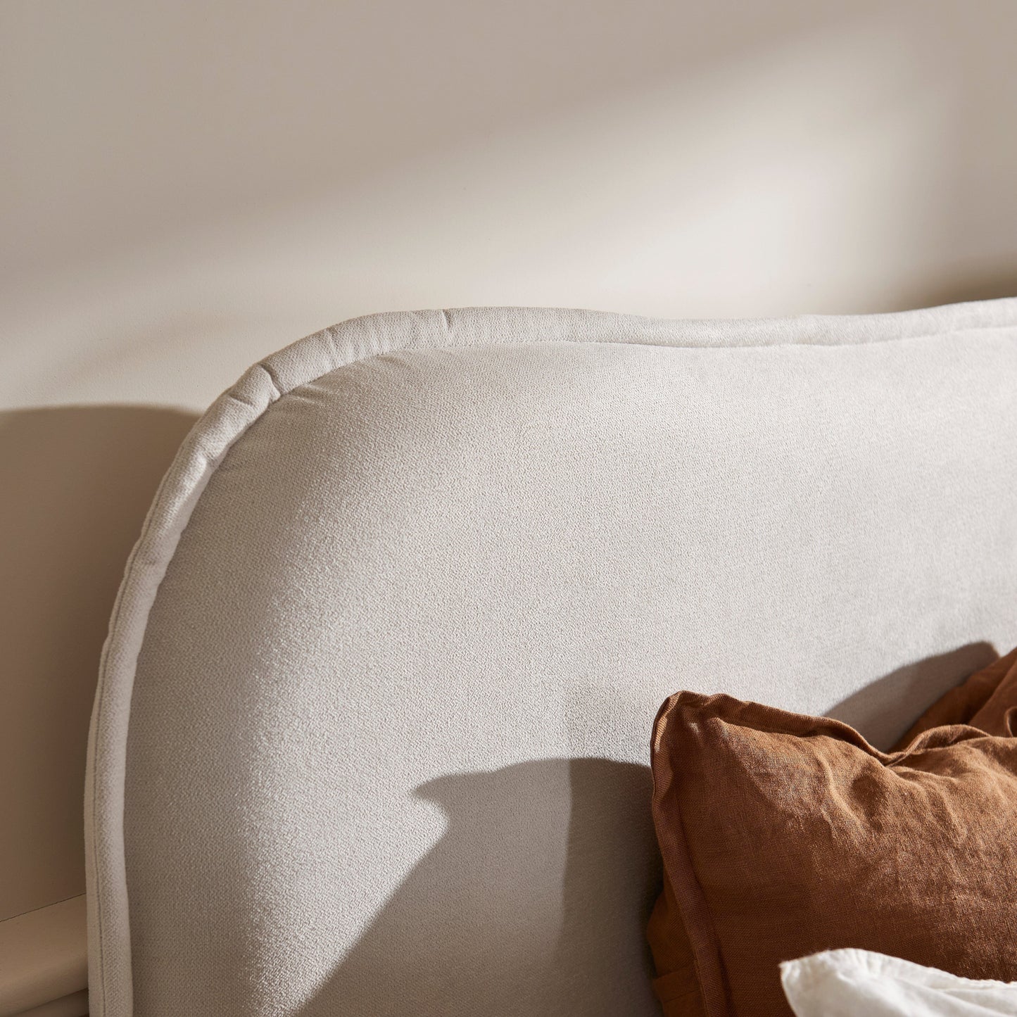 Finola Super King Ottoman Bed - Ivory - Laura James