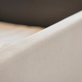 Finola Super King Ottoman Bed - Ivory - Laura James