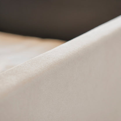 Finola Super King Ottoman Bed - Ivory - Laura James
