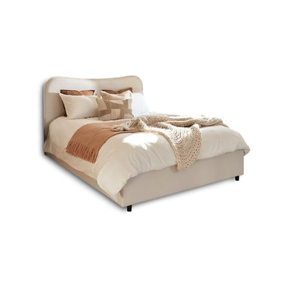 Finola Super King Ottoman Bed - Ivory - Laura James