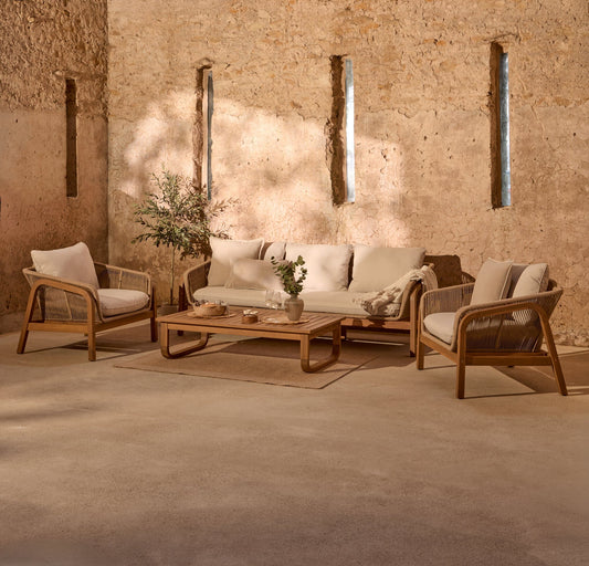 Fiona Conversation Set - White Acacia - Laura James
