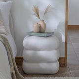 Fleur Boucle Footstool - Laura James