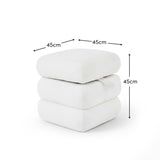 Fleur Boucle Footstool - Laura James