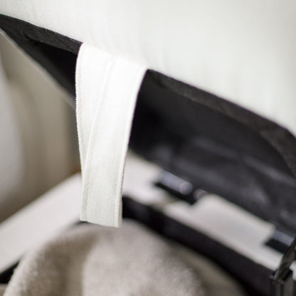 Fleur Footstool - Ivory - Laura James