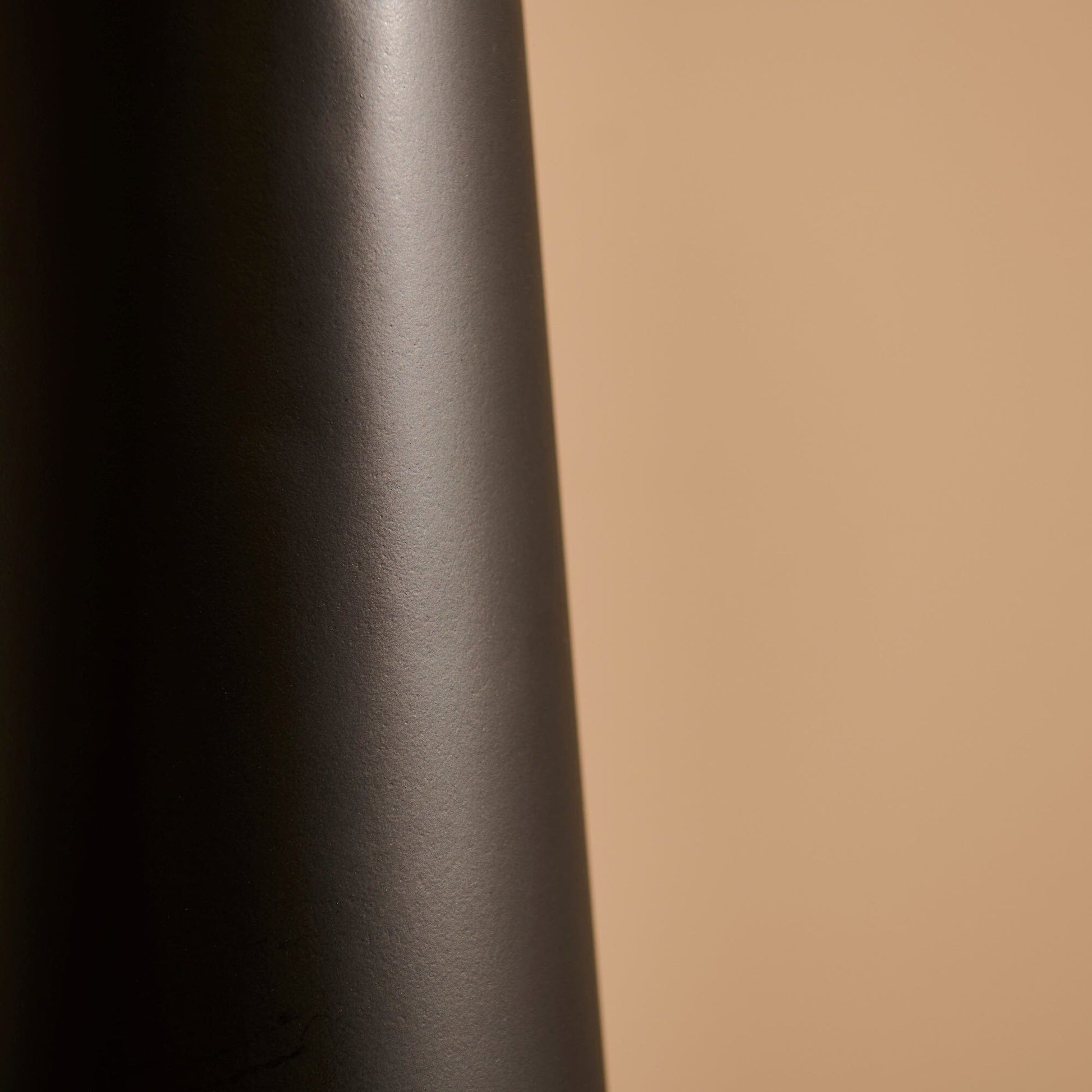 Foxcote Black Metal Floor Lamp Base - 129cm - Laura James 