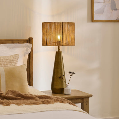 Foxcote Gold Table Lamp - 47cm