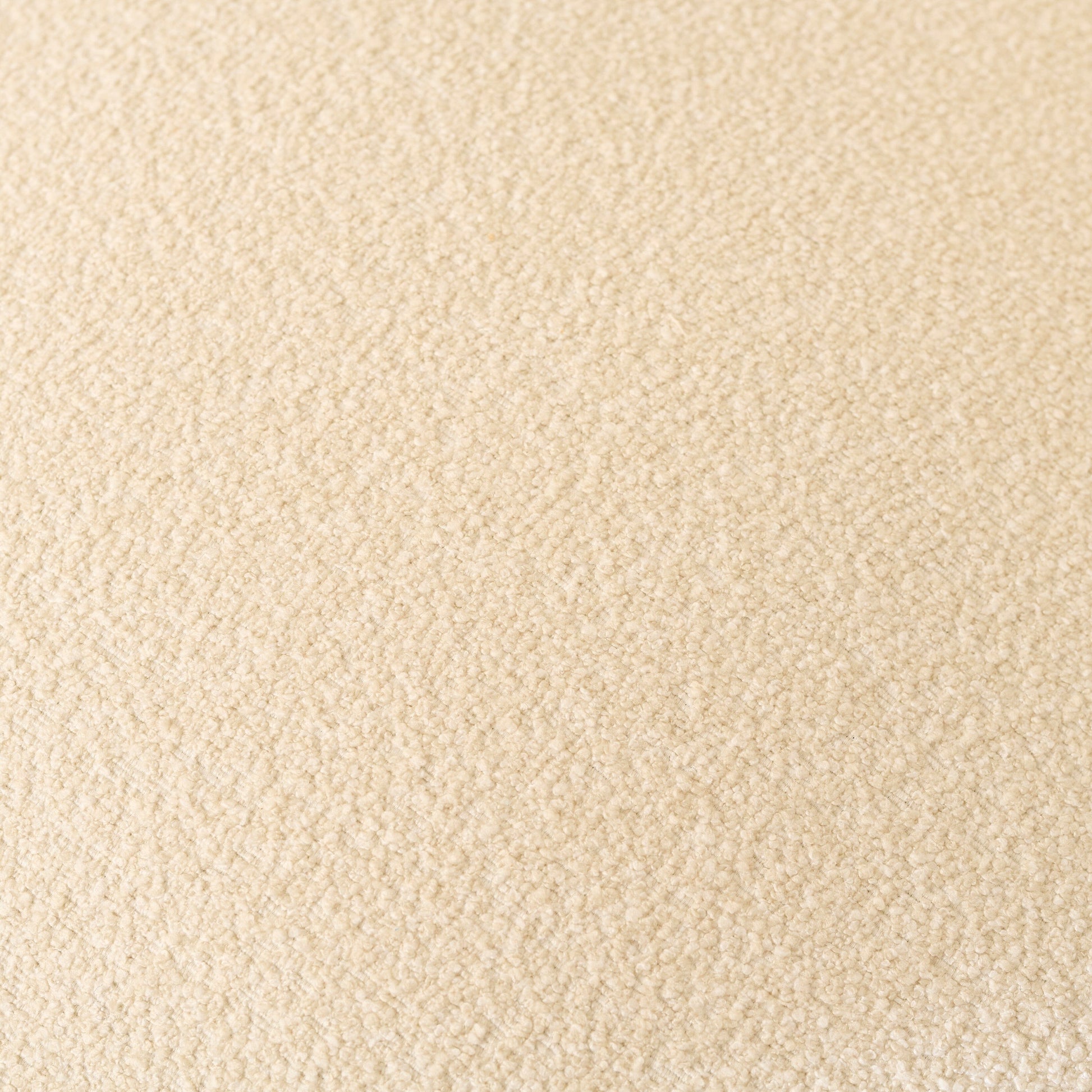 Freya Bar Stool - Light Beige Boucle - Black Legs - Laura James 