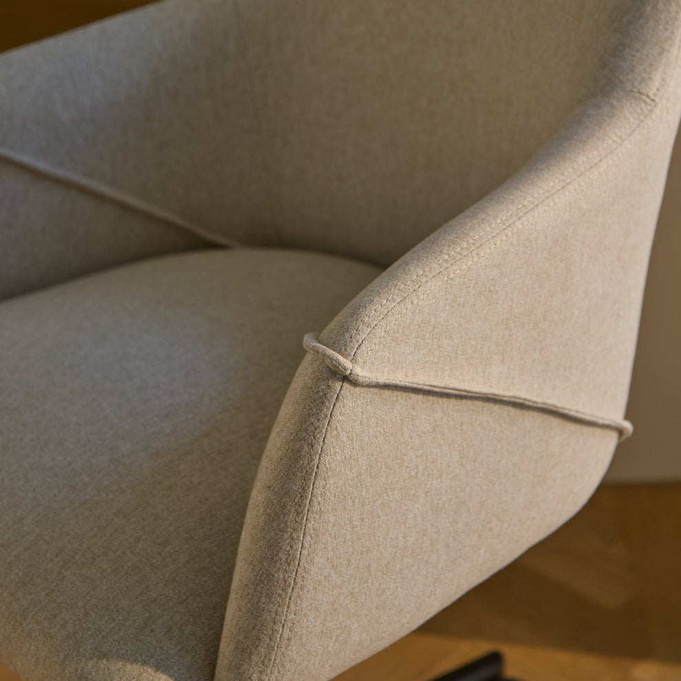 Freya Office Swivel Chair - Sand – Laura James