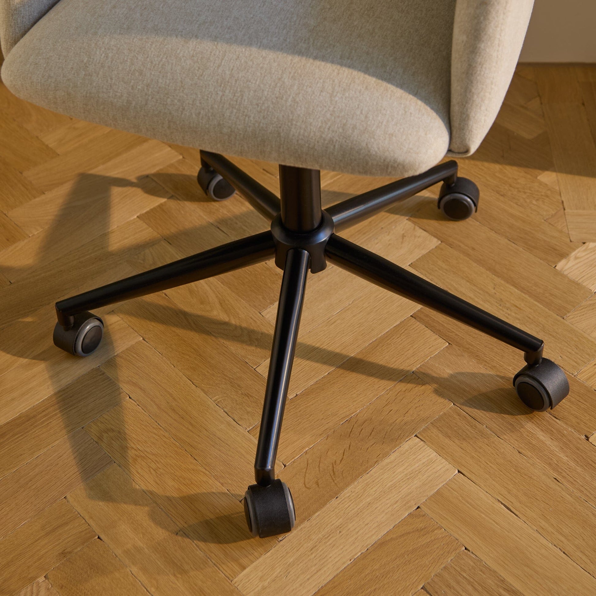 Freya Sand Office Chair - Laura James 