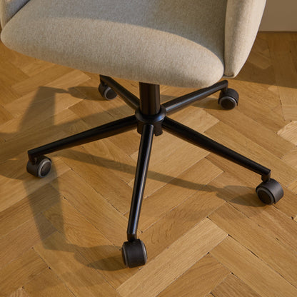 Freya Sand Office Chair - Laura James 