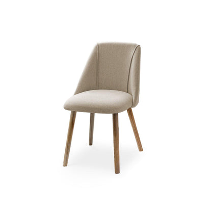 Freya Sand Dining Chairs - Laura James 