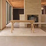 Sabina 160-240cm Pale Oak Extending Dining Table