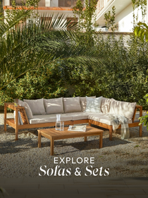 SHOP GARDEN SOFAS