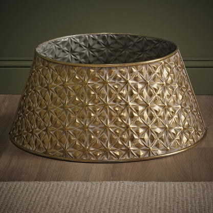 Geilo 70cm Tree Skirt - Antique Gold