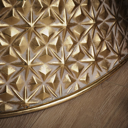 Geilo 70cm Tree Skirt - Antique Gold
