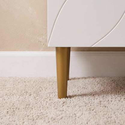 Gloria Blanket Box - White