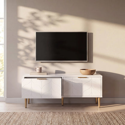 Gloria White TV Unit
