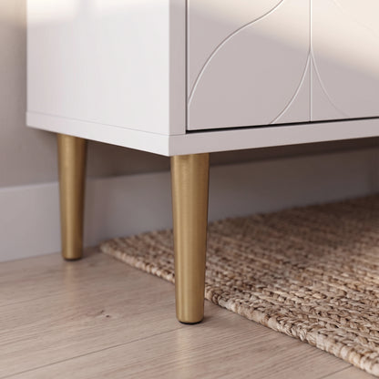 Gloria White TV Unit