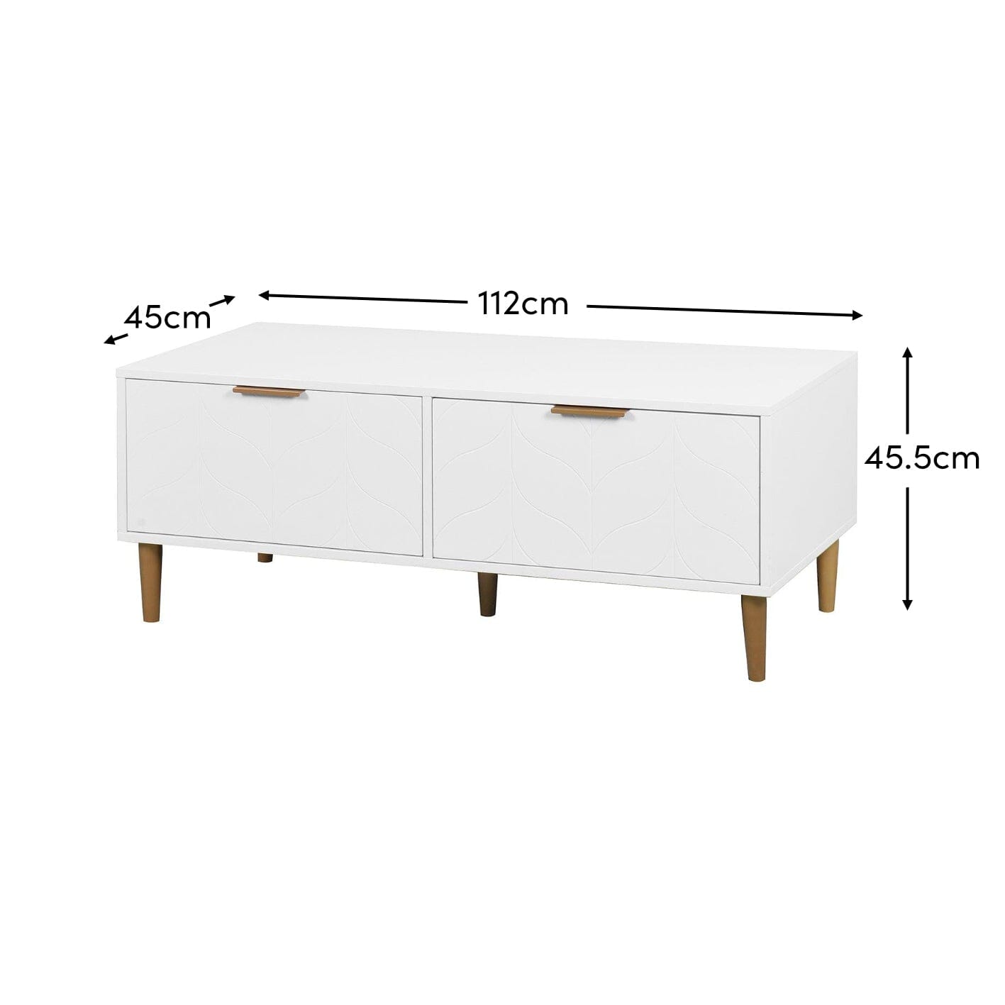 Gloria TV unit - white - Laura James