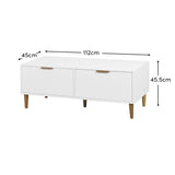 Gloria TV unit - white - Laura James