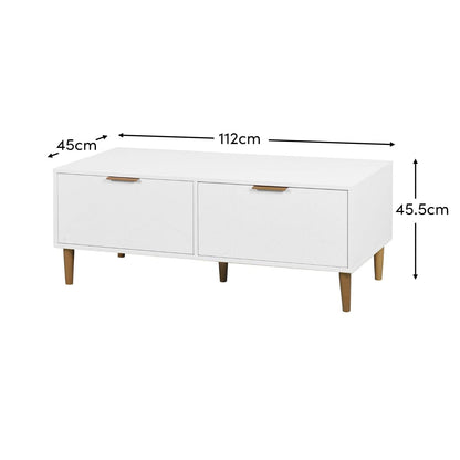 Gloria TV unit - white - Laura James
