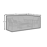 Small Conversation Set Garden Furniture Cover - Eaden - Halston - Cote - Aria - Harrelson  Indra  & Rowan Sets