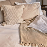 Hugo 3 Seater Sofa Bed - Warm Taupe - Laura James 