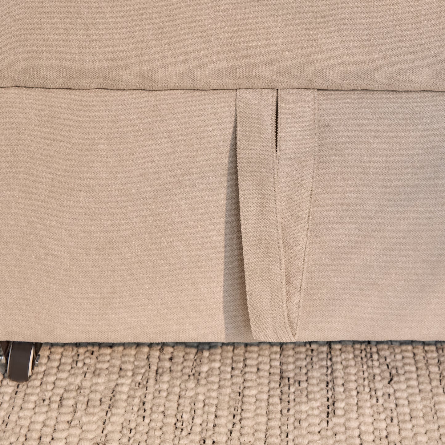 Hugo 3 Seater Sofa Bed - Warm Taupe - Laura James 