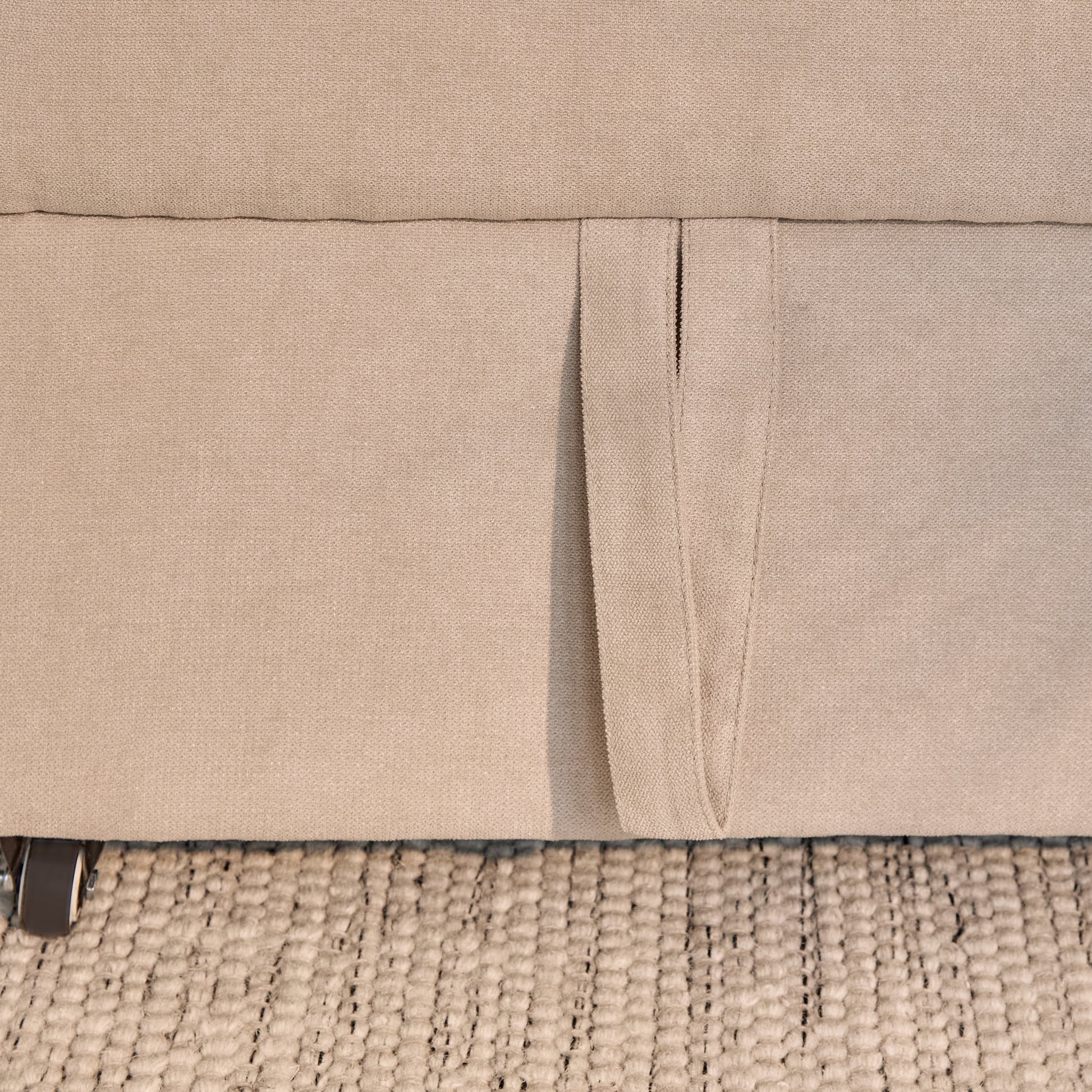 Hugo 3 Seater Sofa Bed - Warm Taupe - Laura James 