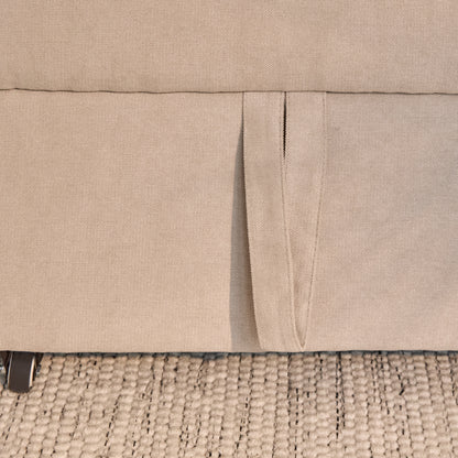 Hugo 3 Seater Sofa Bed - Warm Taupe - Laura James 